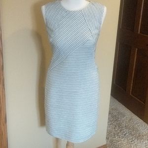 Magaschoni Black/Off White Dress; 4